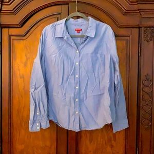 Merona Blue Denim Button Down